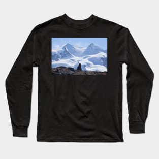 Monte Rosa, Zermatt, Valais, Switzerland, Europe Long Sleeve T-Shirt